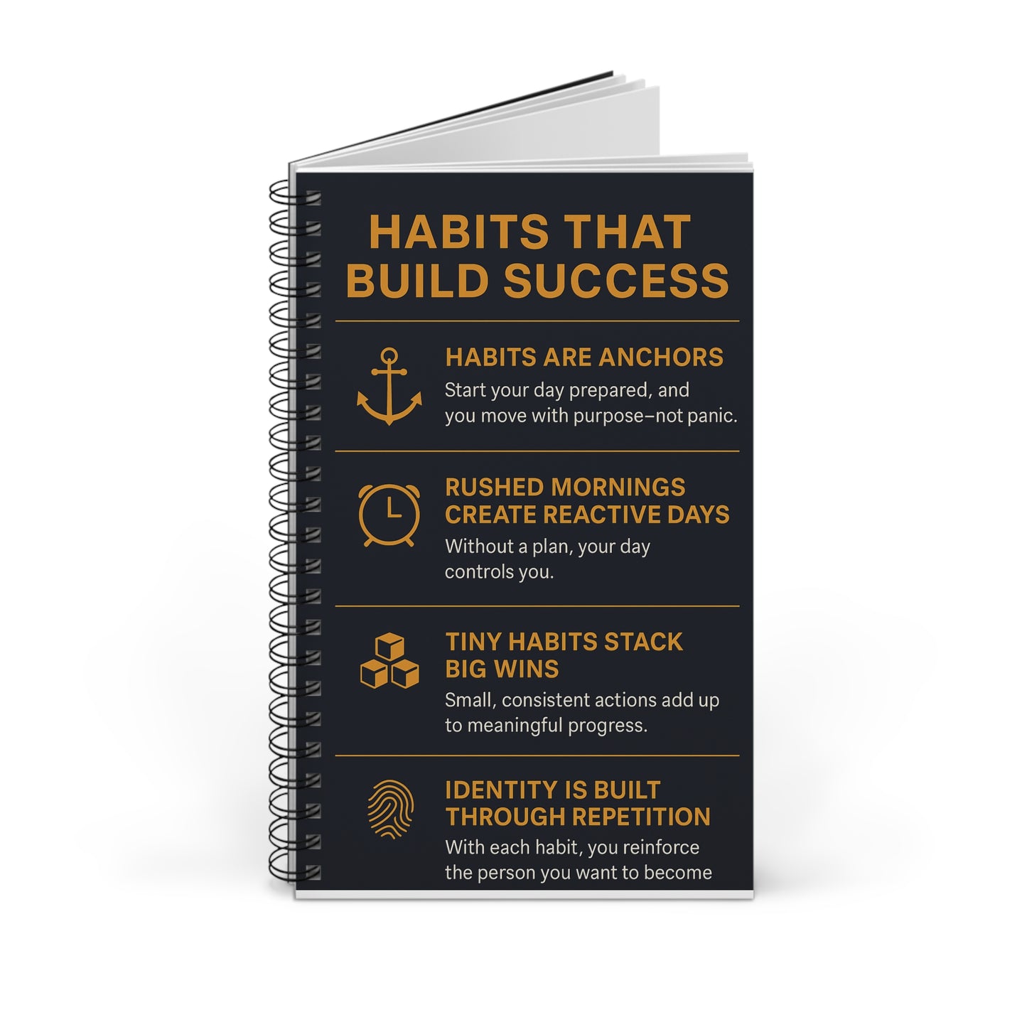 DAILY REMINDER JOURNAL HABITS THAT BUILD SUCCESS