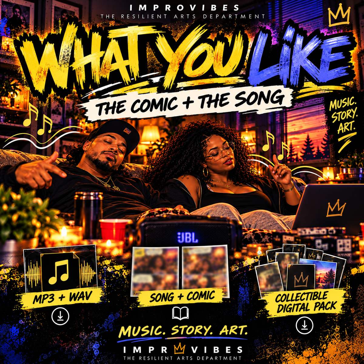 WHAT YOU LIKE The Comic + The Song