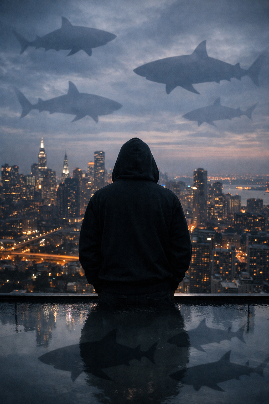 ITS BLOOD IN THE WATER