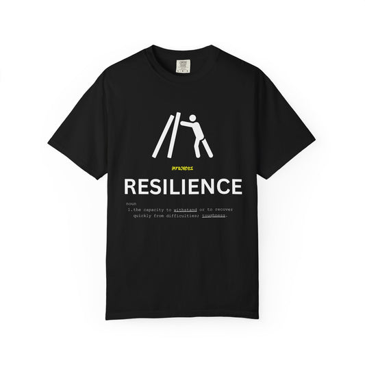 Define Resilience | Grounded Focus Tee | All-Purpose Empowerment Athleisure