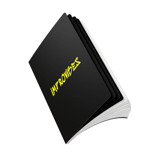 Improvibes Expedition Journal #1 | Creative Wellness Tool | All-Purpose Soft-Cover Notebook | Free Shipping