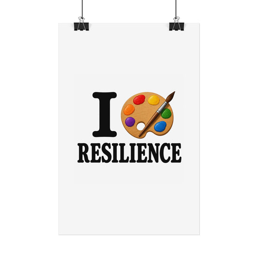 I CREATE RESILIENCE POSTER | 8 x 12 WALL ART