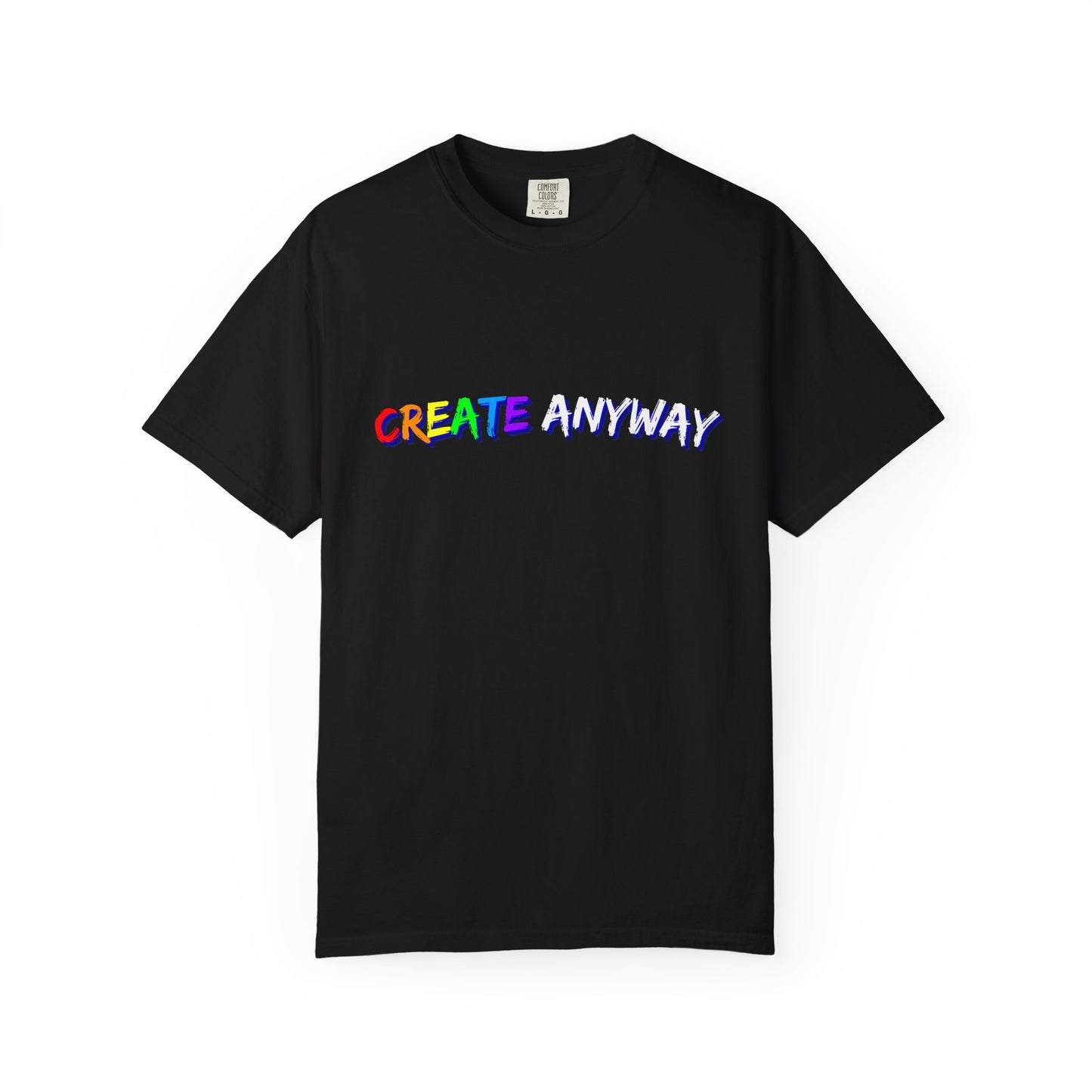 Create Anyway | Grounded Focus Tee | All-Purpose Empowerment Athleisure