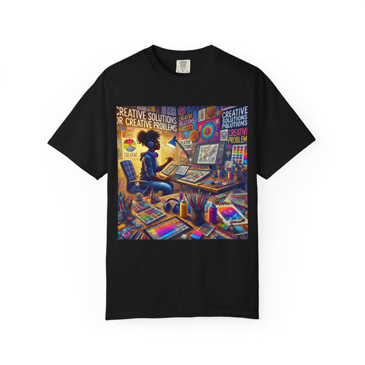 Creative Solutions For Creative Problems | Grounded Focus Tee | All-Purpose Empowerment Athleisure