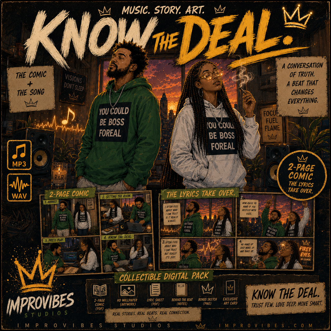 KNOW THE DEAL The Comic + The Song