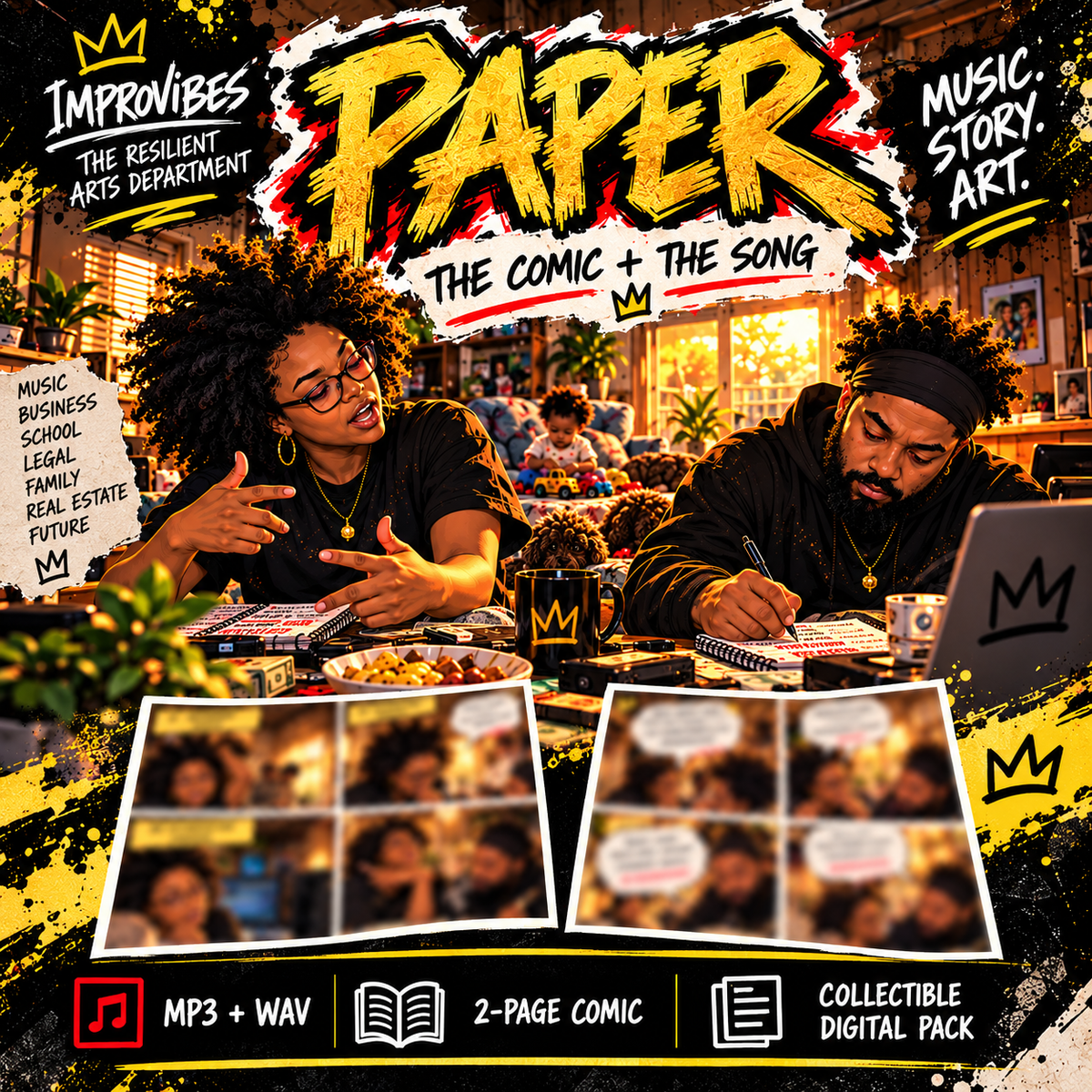 PAPER The Comic + The Song